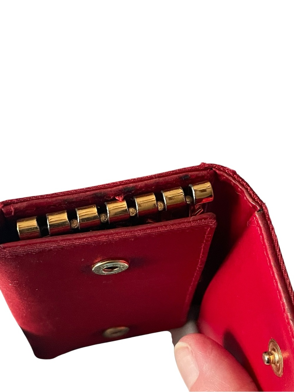 Vintage Prada Tessuto Red Nylon 6-Hook Key Case Wallet - Picture 7 of 14